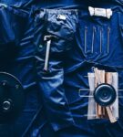 【H.A.K.U MOUNTAIN SUPPLY】HKT112 HANDSFREE CARGO DENIM　アウトドア×機能美の進化系カーゴパンツ
