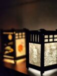 【TETSUZAN 】灯籠　秋の夜長のためのキャンプアウトドアインテリア